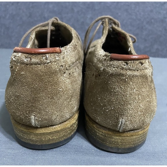 Paul Smith Brogue Shoes Men Sand Size‎ 7 Lace Up Oxford Detail Formal Suede main image 9